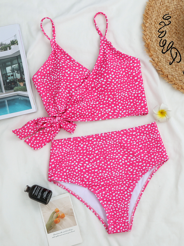 Dots Cross Bikini Set