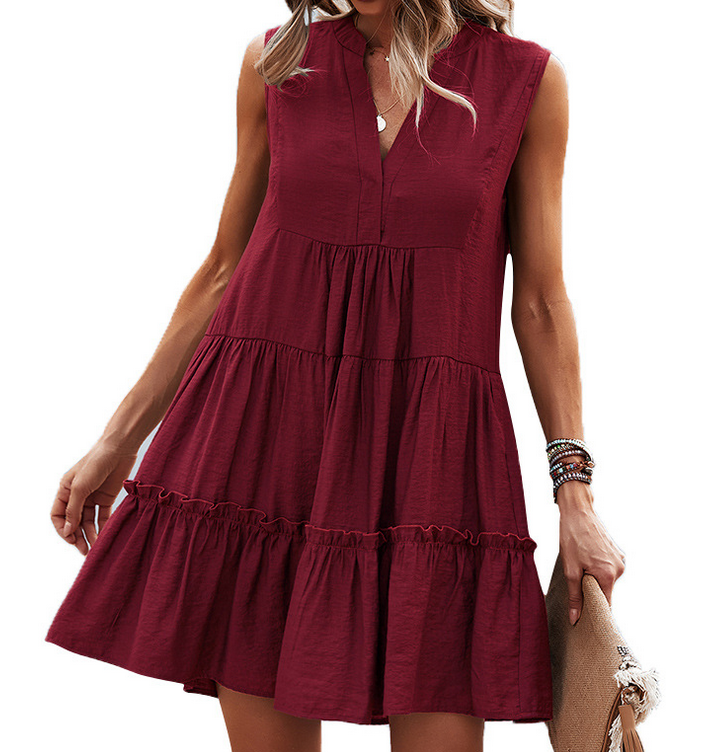 Sleeveless Casual Dress