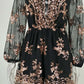 Sequins V Neck Romper