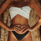 Sequins Irregular Bikini Set