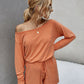 Solid Color Casual Romper