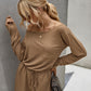 Solid Color Casual Romper
