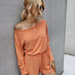 Solid Color Casual Romper