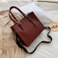 Solid Color Handbag
