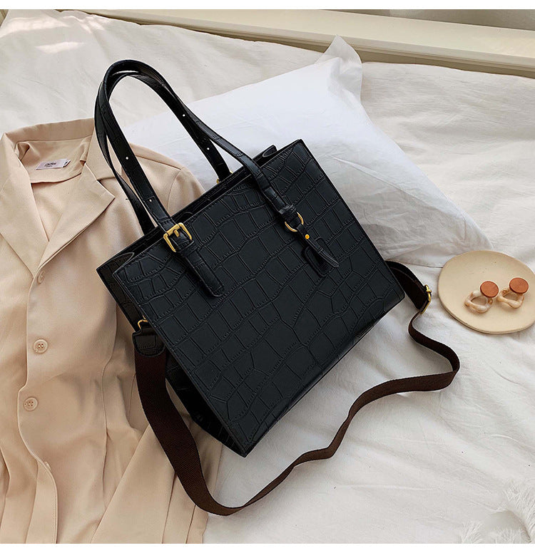 Solid Color Handbag