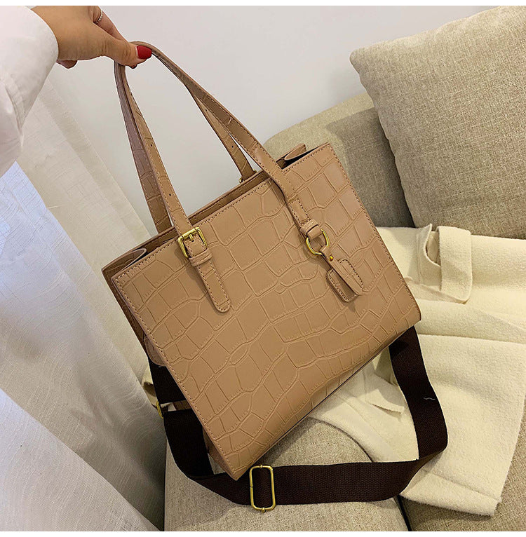 Solid Color Handbag
