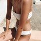 Solid Color Bikini Set