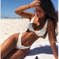 Solid Color Bikini Set