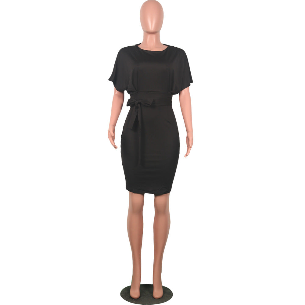 Solid Color Dress