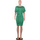 Solid Color Dress