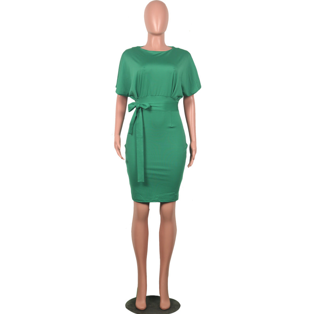 Solid Color Dress