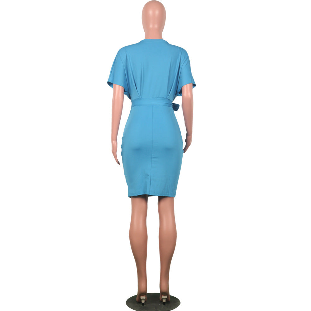Solid Color Dress