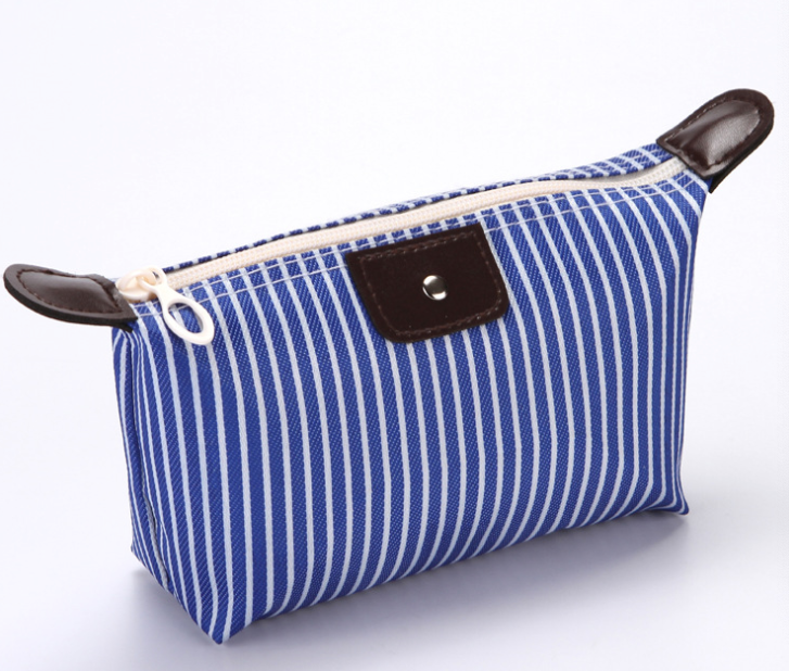 Stripe Cosmetic Bag