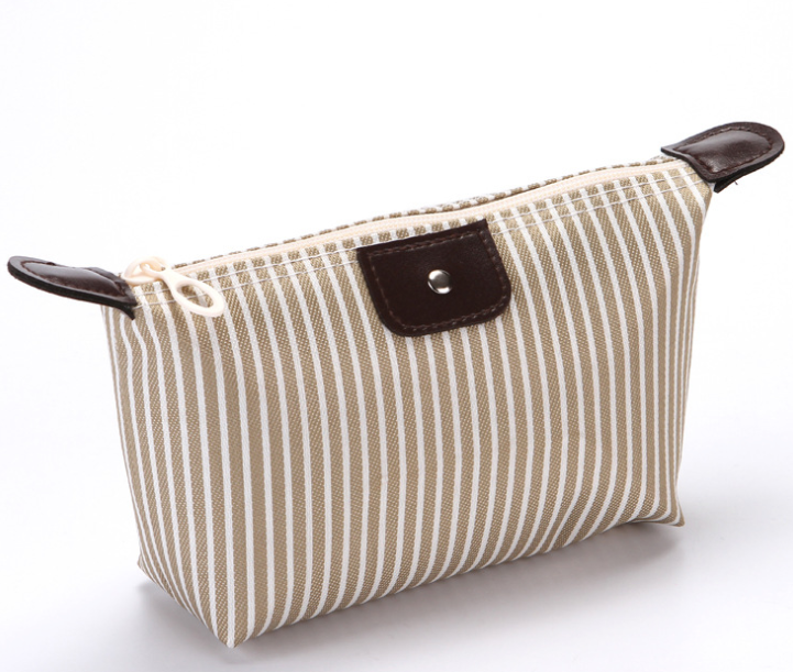 Stripe Cosmetic Bag