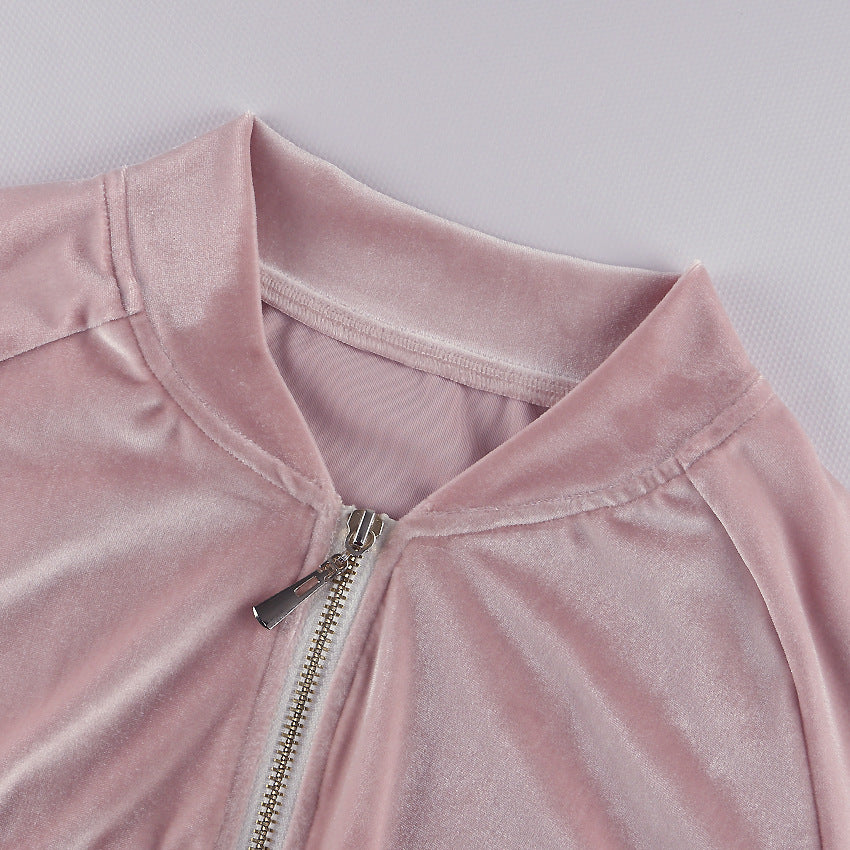 Suede Sweat Suit