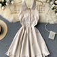 Front Buttons Dress