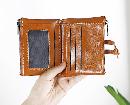 Solid Color PU Purse