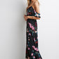 Floral Spaghetti Staps Maxi Dress, dress, VIVIMARKS
