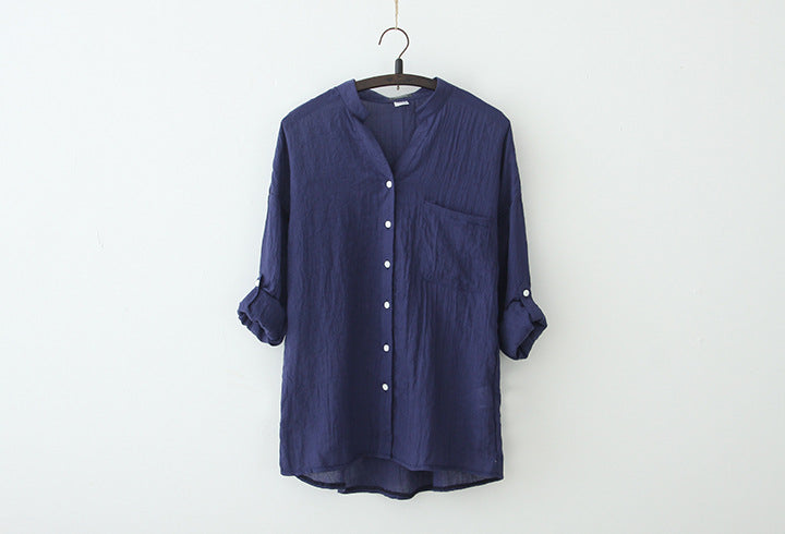 Three Quarter Sleeve Shirt, shirt, VIVIMARKS