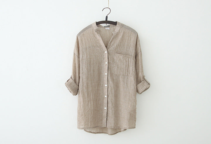 Three Quarter Sleeve Shirt, shirt, VIVIMARKS
