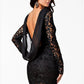 Lace Open Back Bodycon Dress, dress, VIVIMARKS