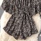 Floral Off The Shouder Romper