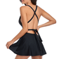 Deep V Neck Backless Swimwear