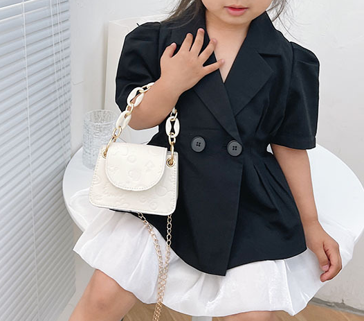 Solid Color Children's Cross Bag