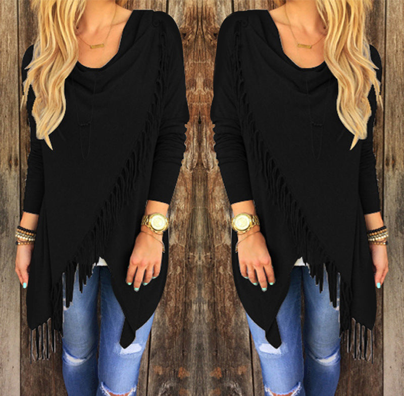Tassel Fringe Coat