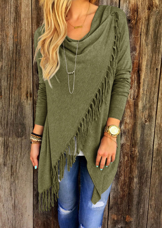 Tassel Fringe Coat