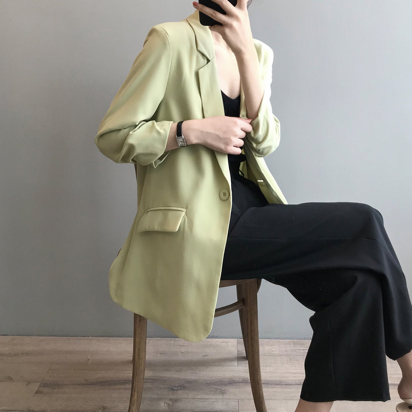 Three Quarter Sleeve Suit
