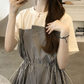 Irregular Checked Top