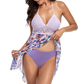 Knit Chiffon Swimwear