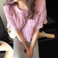 Folded Chiffon Top