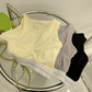 Sleeveless Top And Shorts Two Pieces Set