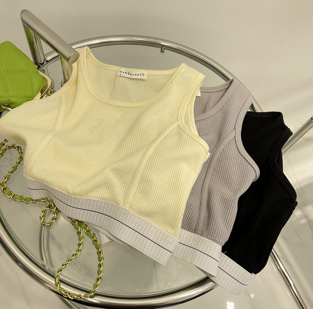 Sleeveless Top And Shorts Two Pieces Set