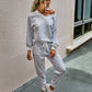 V Neck Two Pieces Set