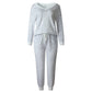 V Neck Two Pieces Set