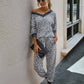 V Neck Two Pieces Set
