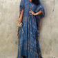 Colorful Slit Cover Up