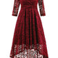 V Neck Lace Dress