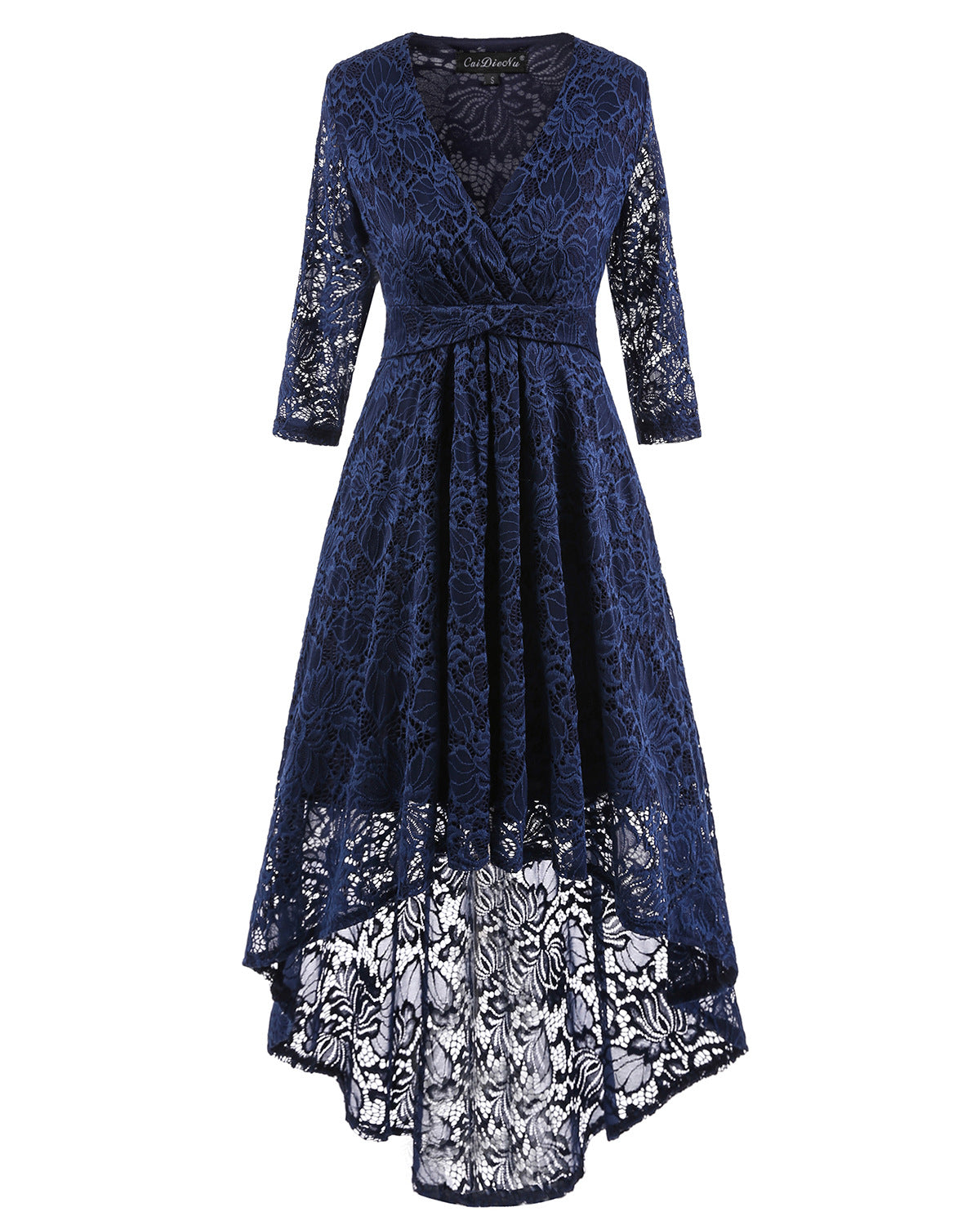 V Neck Lace Dress