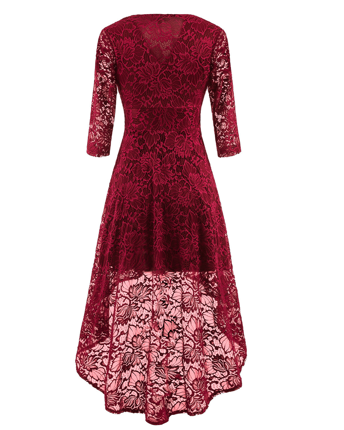 V Neck Lace Dress