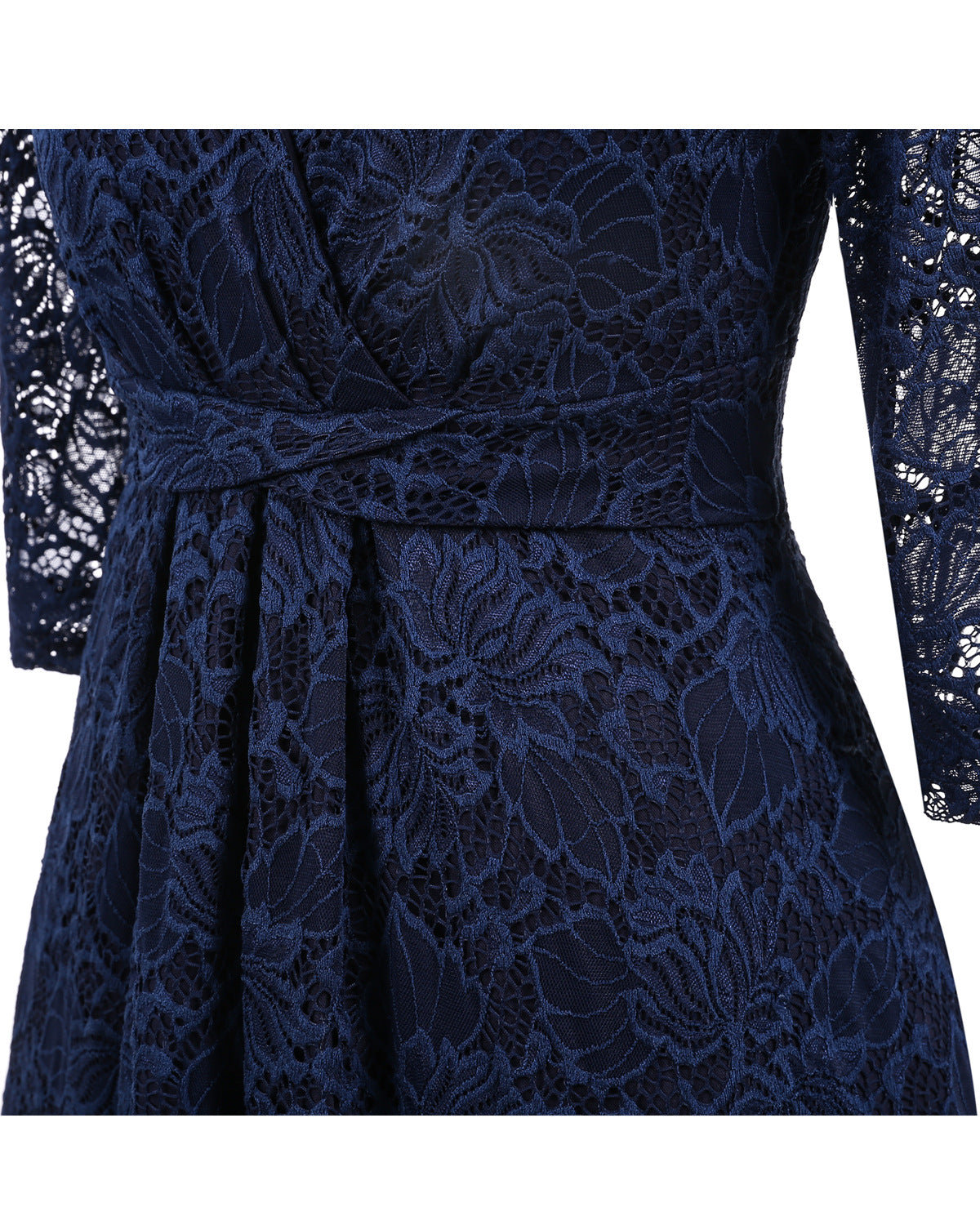 V Neck Lace Dress