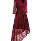 V Neck Lace Dress