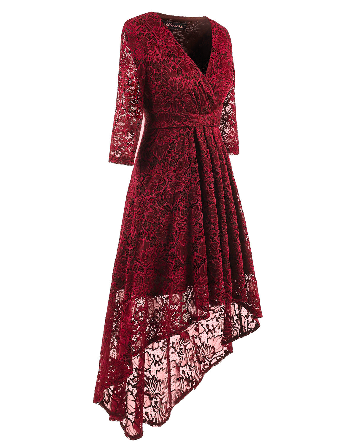V Neck Lace Dress