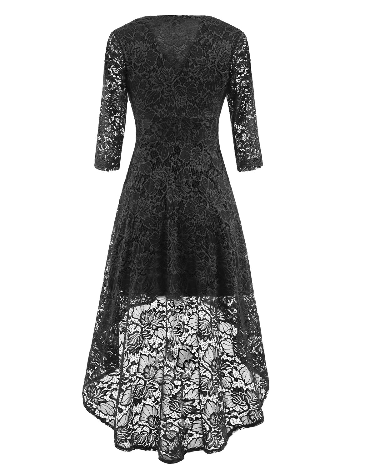 V Neck Lace Dress