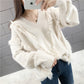 V Neck Tassels Sweater
