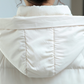 Hooded casual down cotton jacket
