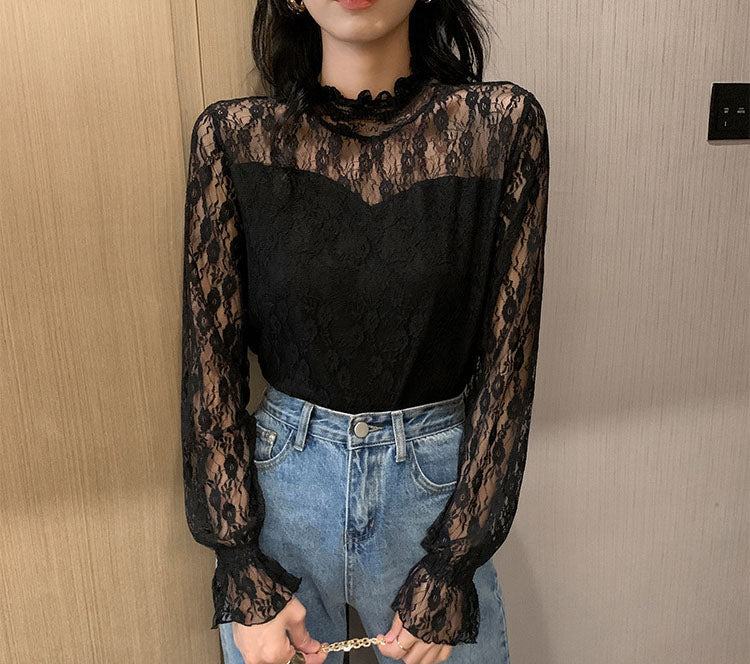 Velvet Lace Top